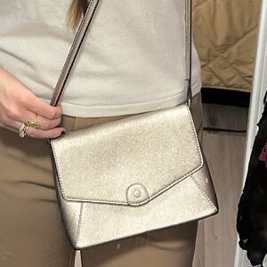 Silver purse/crossbody